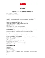 Preview for 8 page of ABB AMS 500 User Manual