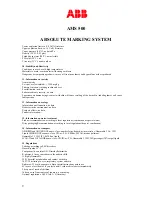 Предварительный просмотр 9 страницы ABB AMS 500 User Manual