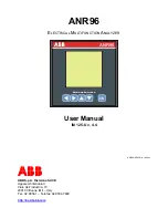 ABB ANR96 User Manual предпросмотр