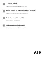 ABB APC Series Installation, Operation And Maintenance Instructions preview