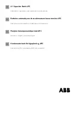 Предварительный просмотр 1 страницы ABB APC Series Installation, Operation And Maintenance Instructions