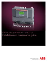 Предварительный просмотр 1 страницы ABB Arc Guard System TVOC-2 Installation And Maintenance Manual