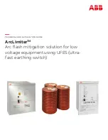 ABB ArcLimiter Technical And Application Manual preview