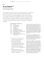 Preview for 4 page of ABB ArcLimiter Technical And Application Manual