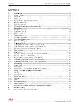 Preview for 3 page of ABB ATS021 Installation And Operating Instructions Manual