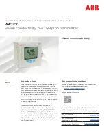 ABB AWT210 Operating Instruction preview