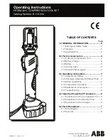 ABB B-CK 240 Operating Instructions Manual preview