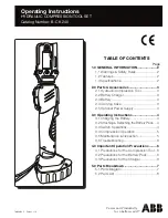 Preview for 1 page of ABB B-CK 240 Operating Instructions Manual