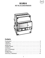 Предварительный просмотр 22 страницы ABB B23 Installation Manual