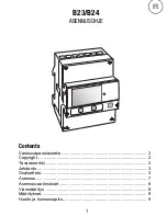 Предварительный просмотр 42 страницы ABB B23 Installation Manual