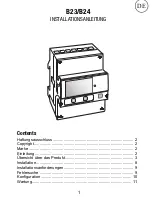 Предварительный просмотр 52 страницы ABB B23 Installation Manual