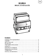 Предварительный просмотр 84 страницы ABB B23 Installation Manual