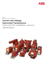 Предварительный просмотр 1 страницы ABB BB 103 Instructions For Installation, Use And Maintenance Manual