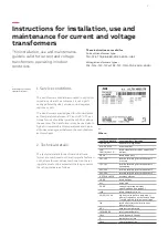 Preview for 3 page of ABB BB 103 Instructions For Installation, Use And Maintenance Manual
