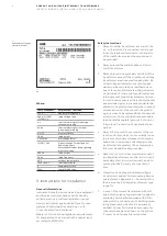 Предварительный просмотр 4 страницы ABB BB 103 Instructions For Installation, Use And Maintenance Manual