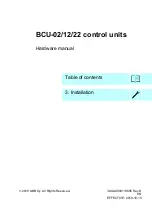Предварительный просмотр 3 страницы ABB BCU-02 Hardware Manual
