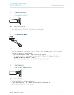 Preview for 9 page of ABB Busch-Wachter Operating Instructions Manual