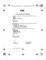 Предварительный просмотр 131 страницы ABB C13 Installation Manual