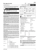 Preview for 3 page of ABB C581 Operating Instructions Manual