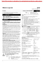 Preview for 4 page of ABB C6702 Operating Instructions Manual