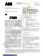 ABB CA-26 Instruction Leaflet preview