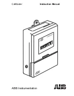 Предварительный просмотр 1 страницы ABB CalMaster Instruction Manual