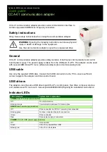 ABB CCA-01 Quick Manual preview