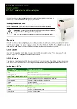 Preview for 1 page of ABB CCA-01 Quick Manual