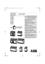 ABB CL-LSR Series Installation Instructions Manual preview