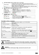 Предварительный просмотр 11 страницы ABB CM-UFD.M21 Short Manual