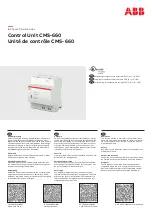 ABB CMS-660 Installation Manual предпросмотр