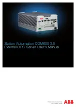 Preview for 1 page of ABB COM600 3.5 User Manual