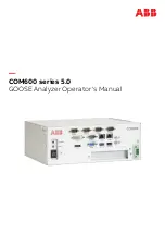 ABB COM600F ANSI Operator'S Manual предпросмотр