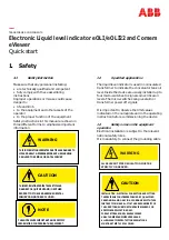 Предварительный просмотр 1 страницы ABB Comem eOLI22 Quick Start