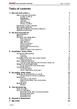 Предварительный просмотр 3 страницы ABB Control Cabinet PC C0060 Installation And Operating Instructions Manual