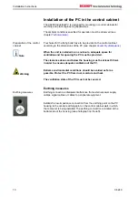 Preview for 12 page of ABB Control Cabinet PC C0060 Installation And Operating Instructions Manual