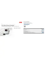 Предварительный просмотр 1 страницы ABB ControlMaster CM15 User Manual