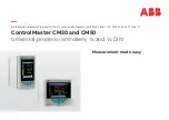 ABB ControlMaster CM50 Manual preview