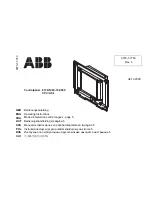 ABB Controlpanel Operating Instructions Manual preview