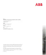 Предварительный просмотр 96 страницы ABB CoreSense M10 Installation Manual