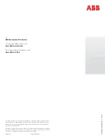 Preview for 88 page of ABB CoriolisMaster FCB400 Manual