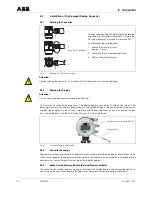 Предварительный просмотр 26 страницы ABB CoriolisMaster FCM2000 Operating	 Instruction