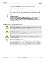 Предварительный просмотр 15 страницы ABB CoriolisMaster FCM2000 Operating Instructions Manual