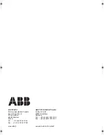 Preview for 27 page of ABB CP450 T Installation And Operation Manual