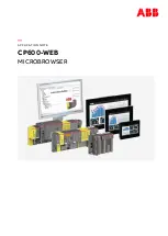 Preview for 1 page of ABB CP600-WEB Application Note