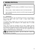 Предварительный просмотр 11 страницы ABB DATUM L150 Operating Manual