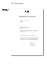 Предварительный просмотр 46 страницы ABB DC Machines  DMI Operating And Maintenance Instructions Manual