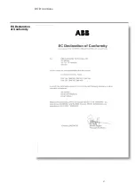 Предварительный просмотр 47 страницы ABB DC Machines  DMI Operating And Maintenance Instructions Manual