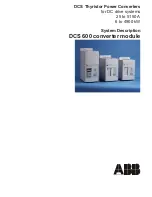 Предварительный просмотр 1 страницы ABB DCS 600 MultiDrive Series Manual