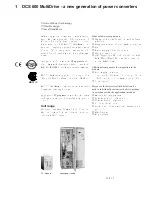 Предварительный просмотр 3 страницы ABB DCS 600 MultiDrive Series Manual